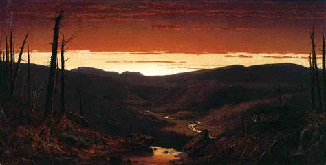 A Twilight In The Catskills Painting Sanford Robinson Gifford