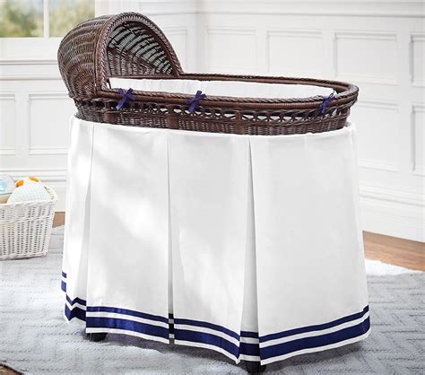 A bassinet keeps your baby safe and close during those first few months. Bassinet & Mattress Pad Set - Simply White | Pottery Barn ...