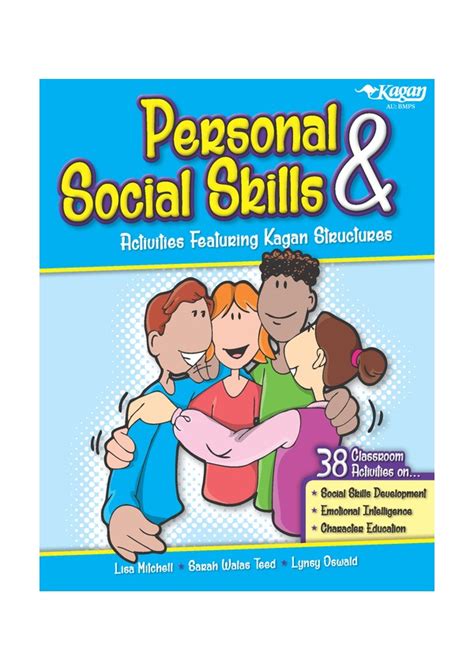 Personal And Social Skills Activities Featuring Kagan Structures