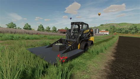 Skid Steer Mower V10 Farming Simulator 22 Mod Fs22 Mod