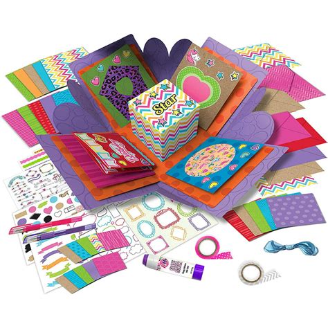 Card Crafting Explosion Arts And Crafts Box Complete Card Making Kit