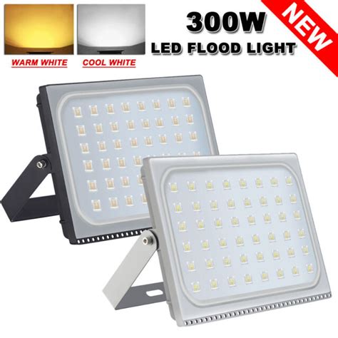 300 Watts Led Flood Lights Warm And Cool White Outdoor Lighting Ip65