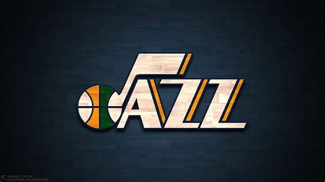 Hd Wallpaper Basketball Utah Jazz Logo Nba Wallpaper Flare