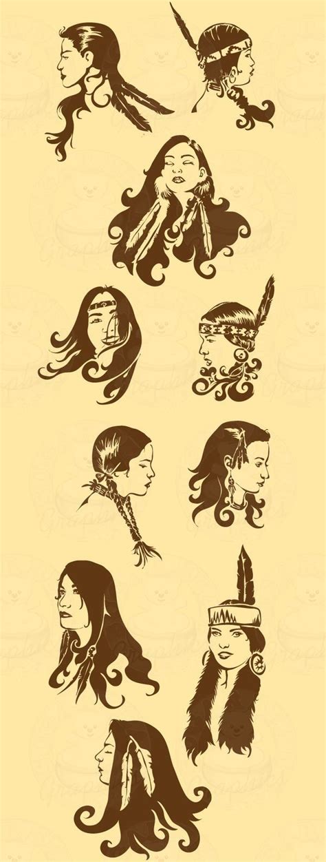 Traditional crop are easy going hairstyles that has been followed. Native American hairstyle | Costumes | Pinterest