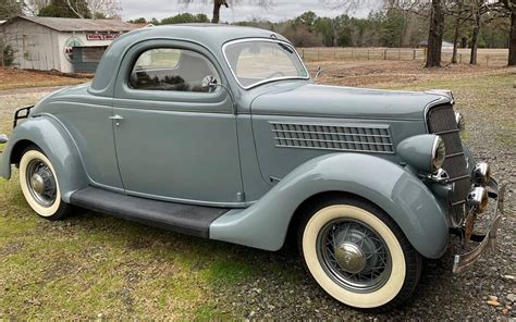 Three Windows Original Condition 1935 Ford 3 Window Coupe Barn Finds