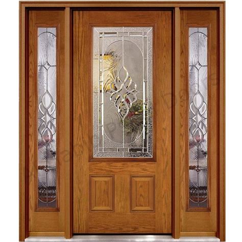 Ash Wood Glass Panel Door Hpd451 Glass Panel Doors Al Habib Panel