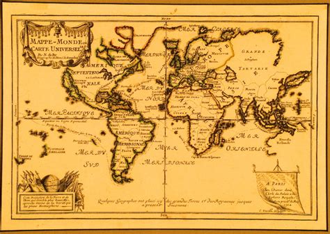 Ernest Shackleton Vpřed Ložnice 18th Century World Map Archeologické