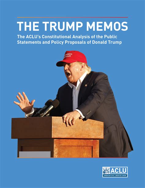 From sports memes to celeb memes, you'll find all your meme lol's in one place. The Trump Memos | American Civil Liberties Union