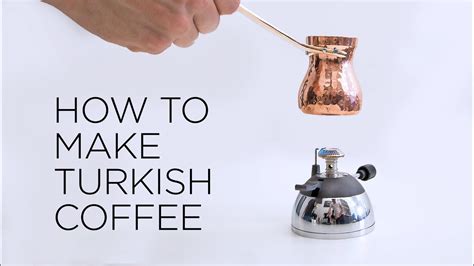 How To Make Turkish Coffee Ect Weekly Youtube