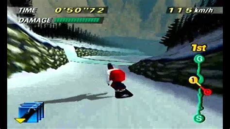1080 Snowboarding N64 Nintendo 64 Gameplay Hard Course