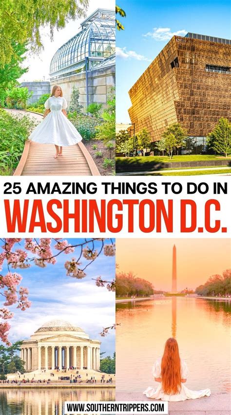 25 Amazing Things To Do In Washington Dc Washington Dc Vacation