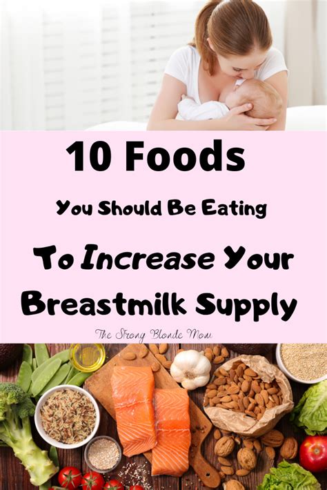 10 Foods That Will Increase Your Breastmilk Supply Breastfeeding