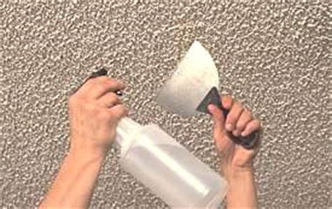 So, those unsightly popcorn ceilings are gone thanks to lots of scrapage (tutorial here) and arm strength but now what? Popcorn Ceilings