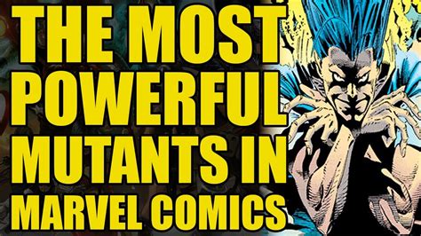 Marvel Comics Omega Level Mutant Power Hierarchy Comics Explained