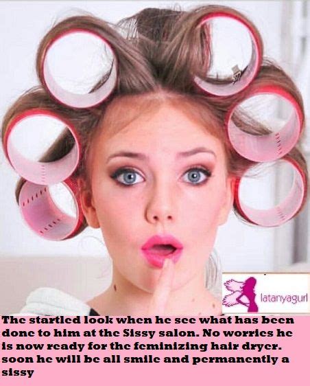 Hair Rollers Curlers Tg Transformation Sissy Boi Feminize Me Domme