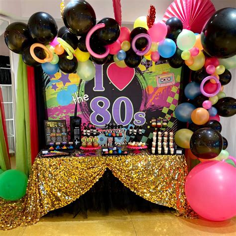 I Heart The 80s Birthday Party Ideas Photo 1 Of 10 Catch My Party