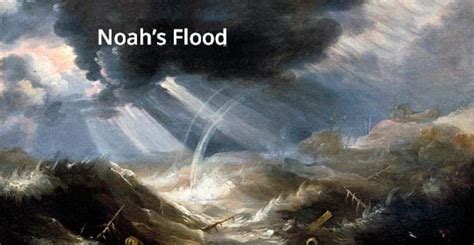 What Happened To The Flood Waters Of Noahs Day Neverthirsty