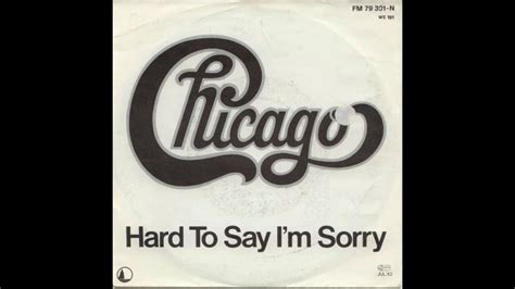 Chicago Hard To Say Im Sorry Single Edit 1982 Soft Rock Hq