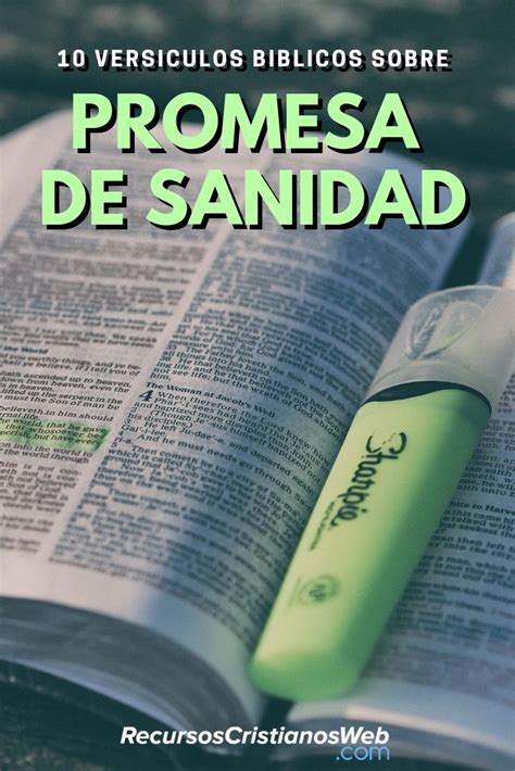 10 Versículos Con Promesas De Sanidad Textos Bíblicos