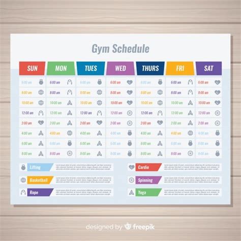 Tagebucheintrag vorlage fitness tagebuch vorlage. Download Modern Gym Schedule Template With Flat Design for ...