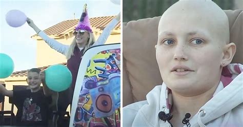 16 Year Old Fighting Rare Cancer Gets Big Birthday Surprise Parade And Car