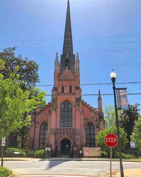 Trinity Episcopal Church In Abbeville Was Founded In 1842 Columbia