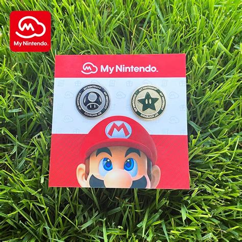 My Nintendo Platinum Point And Gold Point Coins Pin Set Rewards My