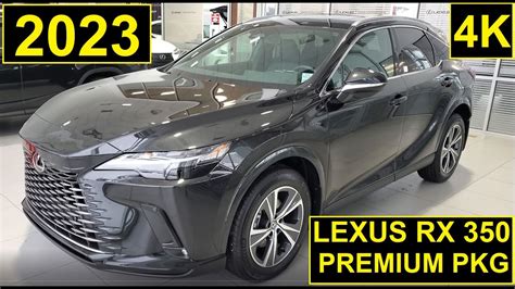 2023 Lexus Rx 350 Premium Package Feature Demonstration With Interior