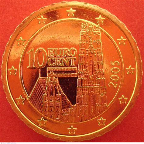 10 Euro Cent 2005 Euro 1999 2009 Austria Coin 26675