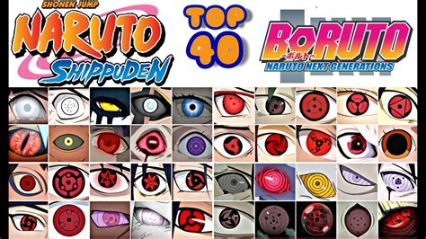 Boruto Top 40 Naruto Eyes Youtube