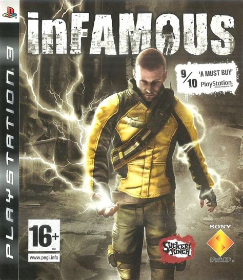 Infamous 2009 Playstation 3 Box Cover Art Mobygames