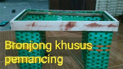 Pemancing Harus Ini Kranjang Motor Khusus Mancing Bronjong Tonabronjong YouTube