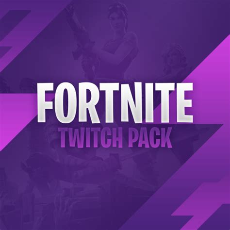 Fortnite Twitch Pack Premadegfx Youtube Banners