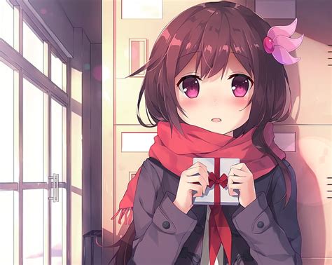 20 Inspirasi Shy Cute Anime Girl Smile Gallivant Paper