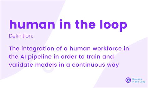 What is a Human in the Loop? | Humans in the Loop