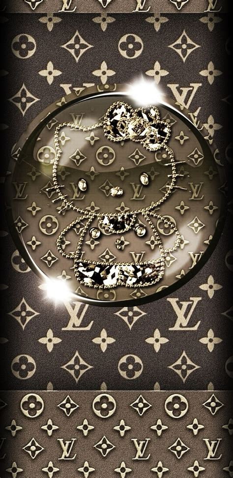 Hello Kitty Diamonds Sparkle Versace Hd Phone Wallpaper Peakpx