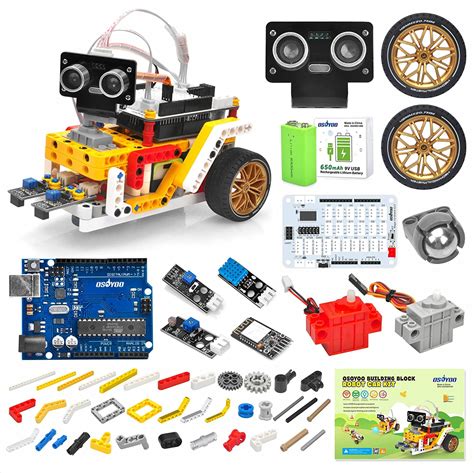 Osoyoo Stem Educational Product Mbot Robot Building Blocks Kit