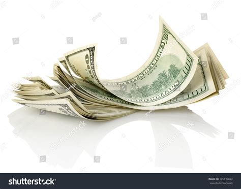 You may have a big jar full of coins and bills all mixed together, so sort those out first. Bundle Of Money Isolated On A White Background Stock Photo 125839022 : Shutterstock
