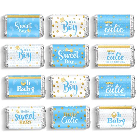 Buy Baby Shower Candy Wrappers Shower Mini Candy Bar Miniatures
