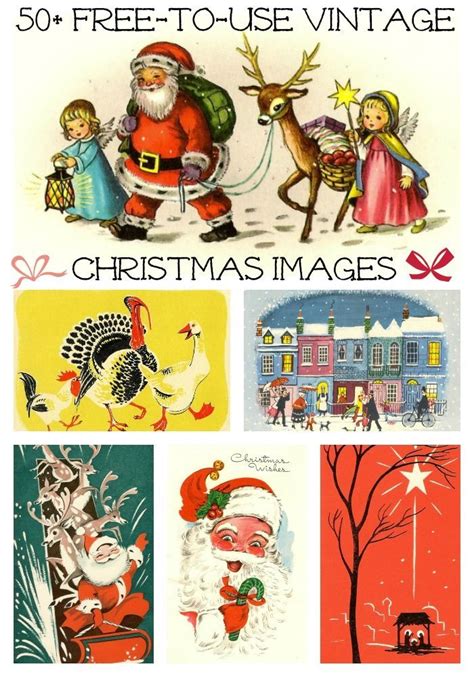 Free To Use Vintage Christmas Images Vintage Christmas Images