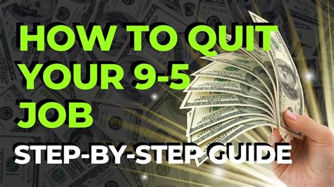 Make Money Online 🚀 Quit Your 9 5 Job Step By Step Guide Youtube