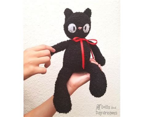 Video Companion Sock Cat Sewing Pattern Dolls And Daydreams