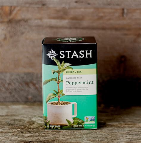 Stash Peppermint Caffeine Free Tea Linvilla Orchards