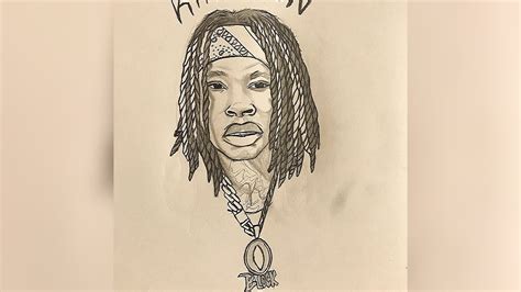 How To Draw King Von 👑🕊 Youtube