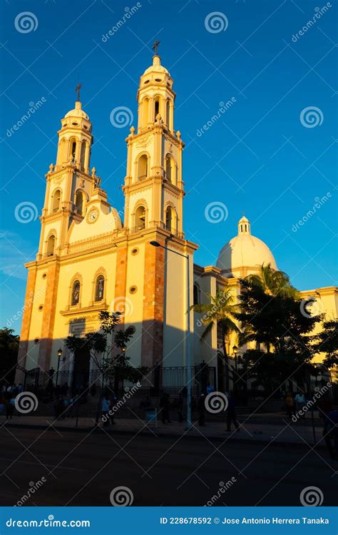 Culiacan Sinaloa Mexico January 19 2019 Famous Cathedral Basilica