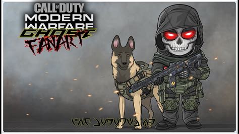 Ghost From Call Of Duty Modern Warfare 2019 Chibi Fanart Speedpaint