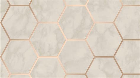 Rose Gold Metro Hex Marble Hd Marble Wallpapers Hd Wallpapers Id 54291