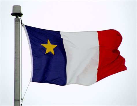 Fileflag Of Acadia Wikimedia Commons