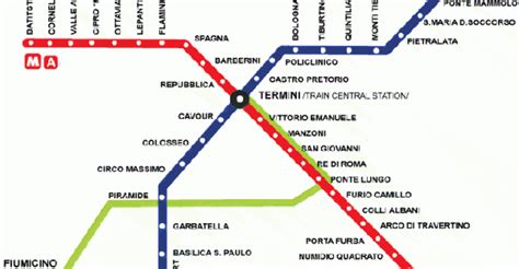 Mappa Della Metro Di Roma Ufficiale 2019 Pronta Da Stampare In Pdf