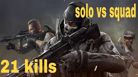 Ultimately, this is much harder to decide for several reasons. Call of duty mobile - Solo vs squad - 21 kills - (COD ...